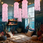 VioraWhite 37 Pcs Cartoon Party Decorations Jellyfish Hanging Paper Lantern - Image 6