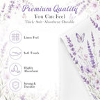 Lavender Linen Feel Pocket Napkins for Wedding Decor Cocktail Party - Image 4
