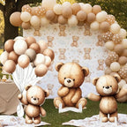 3 Pcs Bear Baby Shower Birthday Decorations Bear Gender Reveal Sign Large Cutouts 1st Birthday Party Centerpieces for Baby Shower Party Supplies Photo Booth Props Backdrops Decor - Image 5
