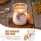 Threlaco 20 Pcs Bear Baby Shower Favor Candle Glass Jar - Image 3