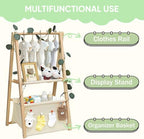 Okydoky Wooden Baby Shower Crate Gift Basket Double Layer Storage - Image 4