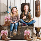 Tioncy 24 Pcs Cowboy Boot Paper Gift Bags, Cowboy Style, Brown - Image 6