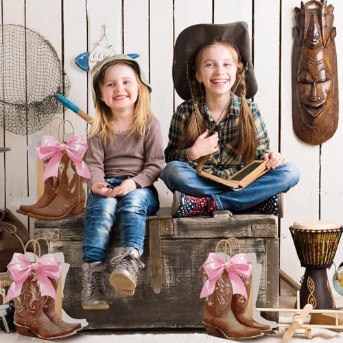 Tioncy 24 Pcs Cowboy Boot Paper Gift Bags, Cowboy Style, Brown - Image 6