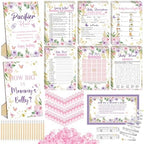 Sherr 424 Pcs Baby Shower Pacifier Hunt Games Butterfly by Sherr