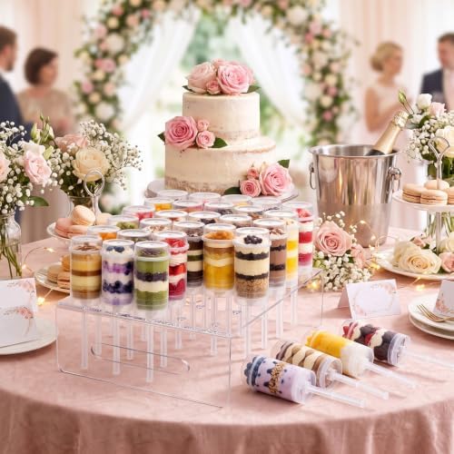Geetery 36 Pcs Push Cake Pop Containers and 1 Pcs 30 Hole Cake Pop Stand - Image 4