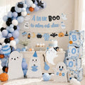 Halloween Baby Shower Decorations, A Little Boo Is Almost Due Party Set by TOUROAM