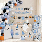 Halloween Baby Shower Decorations, A Little Boo Is Almost Due Party Set by TOUROAM