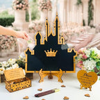 Fairytale Princess Castle Drop Box Guest Book Alternative, Wedding Birthday - Image 3