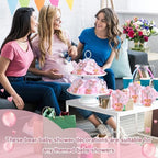 288 Pcs Baby Shower Favors Set for Guests,Pink,Bear - Image 4