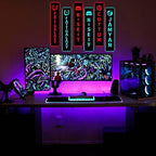 Personalized Game Room Name Neon Sign Panels Wooden Decoration For Gamers, Birthday Gift, Led Lights for Gaming Room, Gaming Zone Led Wall Decor - Image 3
