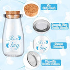 Patelai 24 Pack Baby Shower Party Favors 3.4 oz It's a Boy Glass Bottles - Image 2