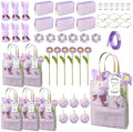 6 Sets Baby Shower Prizes for Winners Baby Shower Favors Gift Set including Towels Makeup Bags Bracelets Crocheted Daisies Headbands party favors for Guests and Games by Unknown
