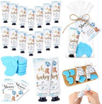 25 Sets Blue Bear Baby Shower Favors for Guests by Swiffen
