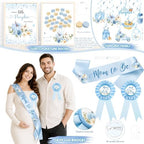 Little Pumpkin Baby Shower Decorations Party Supplies Blue - Image 6