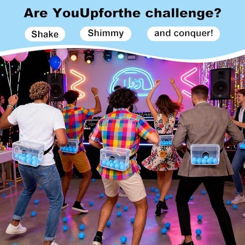 6 Sets Funny Baby Shower & Bridal Shower Games - Hilarious Activities, Perfect Ice Breakers, Ping Pong Twerk Challenge (Blue) - Image 3