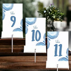 ANANYA FASHION & CRAFTS HUB Hand Drawing Wedding Table Number Cardss 1-100 Double Sided With Head Table For Reception Event Party Baby Shower Birthday 5x7 Inch - Image 3