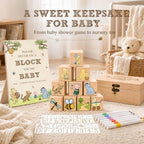 Classic Winnie Bear Baby Shower Games Blocks to Decorate for 52 Guests - Image 3