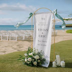 7.22 FT Wedding Arch Backdrop Stand, Balloon Arch for Ceremony, Wedding Birthday Baby Shower (Gold, Arched‑M) by LUUUUUCKY