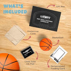 Baby Basketball Handprint Kit - Baby Boy Basketball Newborn Keepsake Kit - Image 2