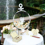 Wedding Guest Book Alternative Drop Box Frame, Nautical Anchor Beach Decor - Image 3