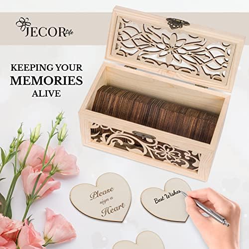 Jecor Alternative Guest Book Box - Wedding Guest Book Alternative - Pattern - Image 2