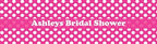 100 Pink Polka Dot Wedding Anniversary Engagement Party Water Bottle Labels Birthday Party Easy to Use Self Stick Labels - Image 2
