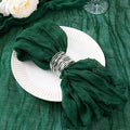 DeZerlor Emerald Green Christmas Cheese Cloth Napkins Set of 50 for Party by DeZerlor