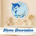 Baby Shower Guest Book Alternative Dolphin Drop Box Under the Sea Theme - Image 5
