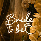 Britrio Bride to Be Neon Sign for Bridal Shower Bachelorette Party Backdrop - Image 5