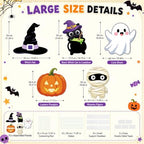 5 Pcs Halloween Baby Shower Decorations, Little Boo Photo Props - Image 3