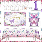 Butterfly First Birthday Decorations for Girl Butterfly 1st Birthday Decor - Image 3