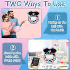 Wenqik 63 Pcs Gender Reveal Baby Shower Guest Book,Blue and Pink - Image 5