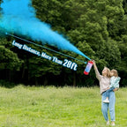 QIYVLOS Giant Gender Reveal Fire Extinguisher 2 Packs, Gender Reveal Ideas, Baby Boy Reveal Party Ideas for Gender Reveal Decorations with 2.3ib Powder (Blue) - Image 3