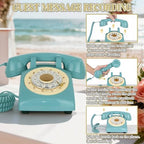 Audio Guest Book Wedding Phone, Retro Audio Phone Guestbook with Clear Voice Recording for Wedding Reception, Bridal Shower, Birthday, Baby Shower, Anniversary, Engagement - Image 5