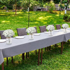 Zeyune 12 Sets Mason Jars with Flower for Table Decor, Baby's Breath - Image 6