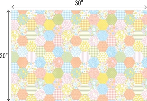 Jillson & Roberts 20" x 30" Printed Gift Tissue, Baby Quilt (24 Folded Sheets) - Image 3