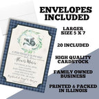 Custom Baby Shower Invites Boy Skunk Baby Shower Invitations 20 5x7 Custom Personalized Skunk Shower Invites With Envelopes - Unique Little Stinker Baby Skunk Theme Shower Cards - Image 6