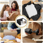 500 Sheets Black Tissue Paper Bulk 20 x 30 Inch for Halloween Packing - Image 4