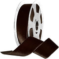 Morex Ribbon Nylon, 1 1/2 inches by 11 Yards, Chocolate, Item 01240/10-525 Nylvalour Velvet Ribbon 1 1/2" x 11 yd by MorexRibbon