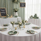 Mimorou 200 Pcs Sage Green Paper Plates Napkins - Image 3