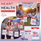 Resurhang 200 Pcs Heart Health Assorted Items, World Heart Day Gifts Bulk - Image 4