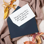 Darling Souvenir A2 -Blue Invitation Envelopes (4 3/8 x 5 3/4) Euro V-Flap 80 LBS Ideal for Weddings, Birthday, Invitations, Baby Shower,Bridal Shower -Packs & Colours Available - Image 2