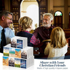 Outus 50 Pack Christian Pocket Tissues with Inspirational Words Individual - Image 5
