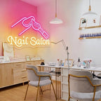 Nail Salon Neon Sign for Wall Decor - LED Neon Signs Lights for Salon Studio, Beauty Makeup Room, Bedroom - Great Gift for Nail Girls - Image 5