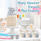 Vesici Baby Shower Party Favors Bottle Openers Keychains, 25 Sets, Boy - Image 6
