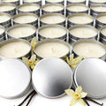 50 Pcs 2oz Bulk Mini Vanilla Scented Soy Candle Set, Wedding Favors for Guests, Natural Soy Wax, Perfect for Party Favors, Home Decor & Event Supplies by Trxvxo