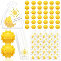 Leelosp 60 Sets Sun Soaps Baby Shower Favors, Handmade, Yellow, Cute by Leelosp