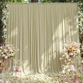 10 ft x 10 ft Wrinkle Free Light Green Backdrop Curtain for Parties, Thick Green Polyester Photo Backdrop Drapes for Baby Shower Wedding Engagement Birthday Party Backdrop Stand,5ft x 10ft 2 Panels by Outpain