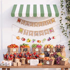 Domensi 405 Pcs Locally Grown Baby Shower Farmers Market Decorations by Domensi