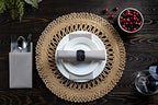 Linen-Feel Grey Paper Napkins - Decorative Cloth-Like Disposable Dinner Napkins - Soft And Absorbent Napkins for Thanksgiving, Party, Wedding, Bathroom Or Any Occasion. (Pack of 100) - Image 4